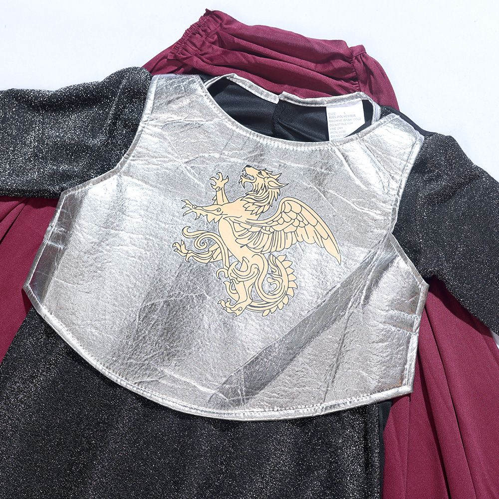 Boy King Prince Role Playing Costume Royal Set Prince Crown Cloak Halloween Birthday Makeup Party Gorgeous Dress Up No scepter