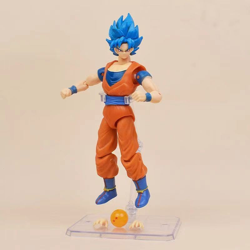 Dragon Ball SHF Goku Vegeta Action Figure Super Saiyan Gogeta Dbz Figurine PVC Collection Model Toys for Kids Gifts