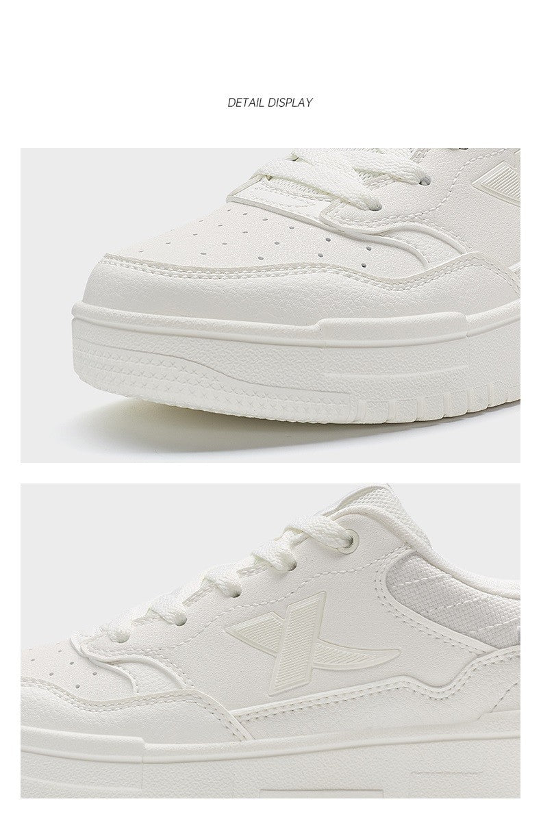 Xtep Skateboarding Shoes For Women 2024 Summer Comfortable Skate Shoes Breathable Outdoor Trekking Support Sneakers 876318310030