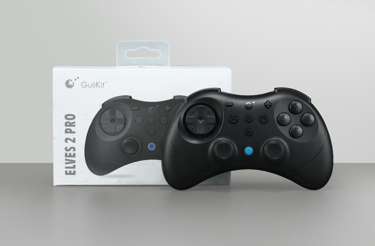 GuliKit NS59 Elves 2 Pro Wireless Gaming Controller with Hall Joystick for Nintendo Switch 1/2/ Android/PC/IOS/Windows Gamepad