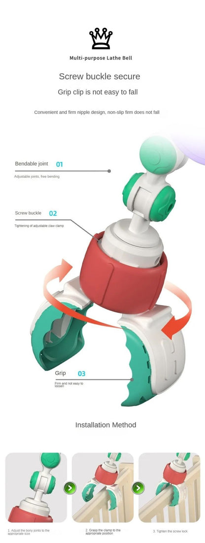 Baby Stroller Arch Toy Bouncer Toy Pram Activity Arch Toys Fine Motor Skills Toys Sensory Development Arch Baby Car Seat Toys