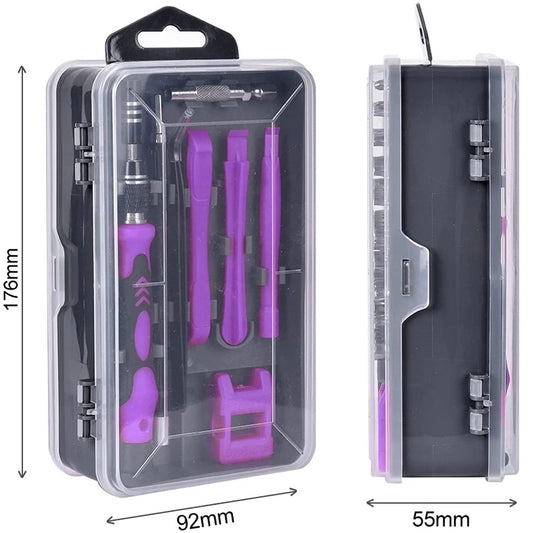 Precision Screwdriver set 115 in 1 Magnetic Bit with Case Impact Driver Bits Set for iPhone Glasses Electronics 3pcs/lot