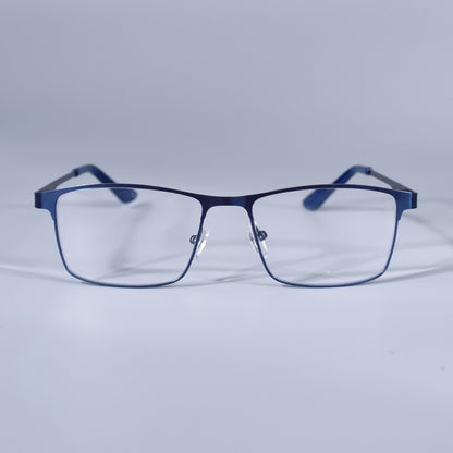 Homens Quadrados Metal Armação Grande Leitura Dobradiça de Mola Óculos de Presbiopia Bloqueio de Luz Azul Proteção Ocular Óculos +75+125+175+4