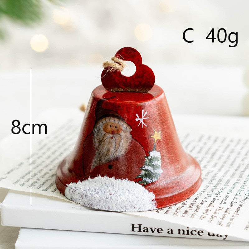 Metal Iron Red Mailbox Hanging Ornament Christmas Tree Pendant Letters To Santa Claus Home Christmas Decoration