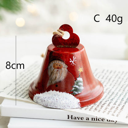 Metal Iron Red Mailbox Hanging Ornament Christmas Tree Pendant Letters To Santa Claus Home Christmas Decoration