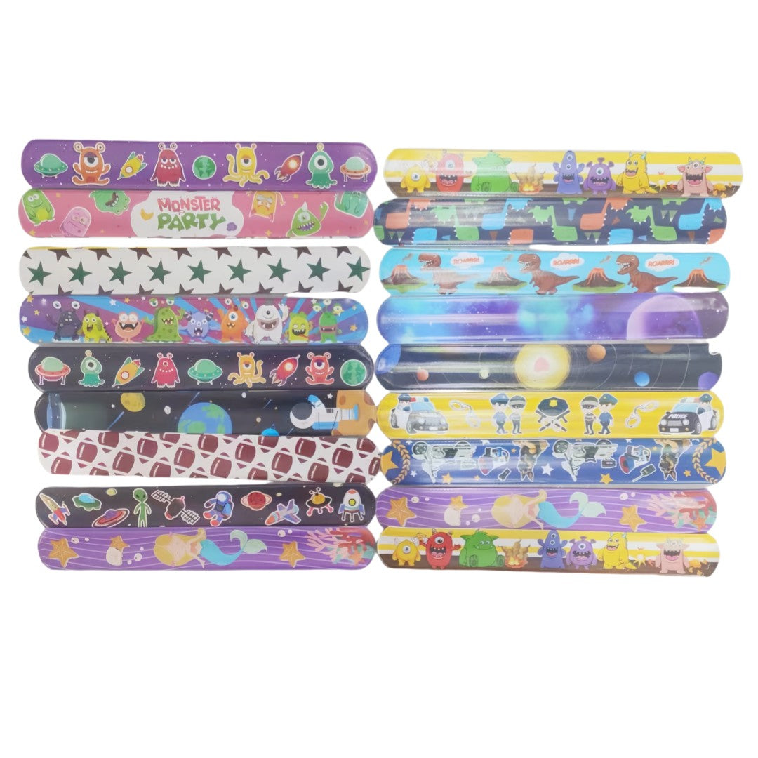 24Pcs Multi-style Halloween Christmas Football Party Brush Design Retro Shooting Band Adult Birthday Gift Easter Carnival Gift