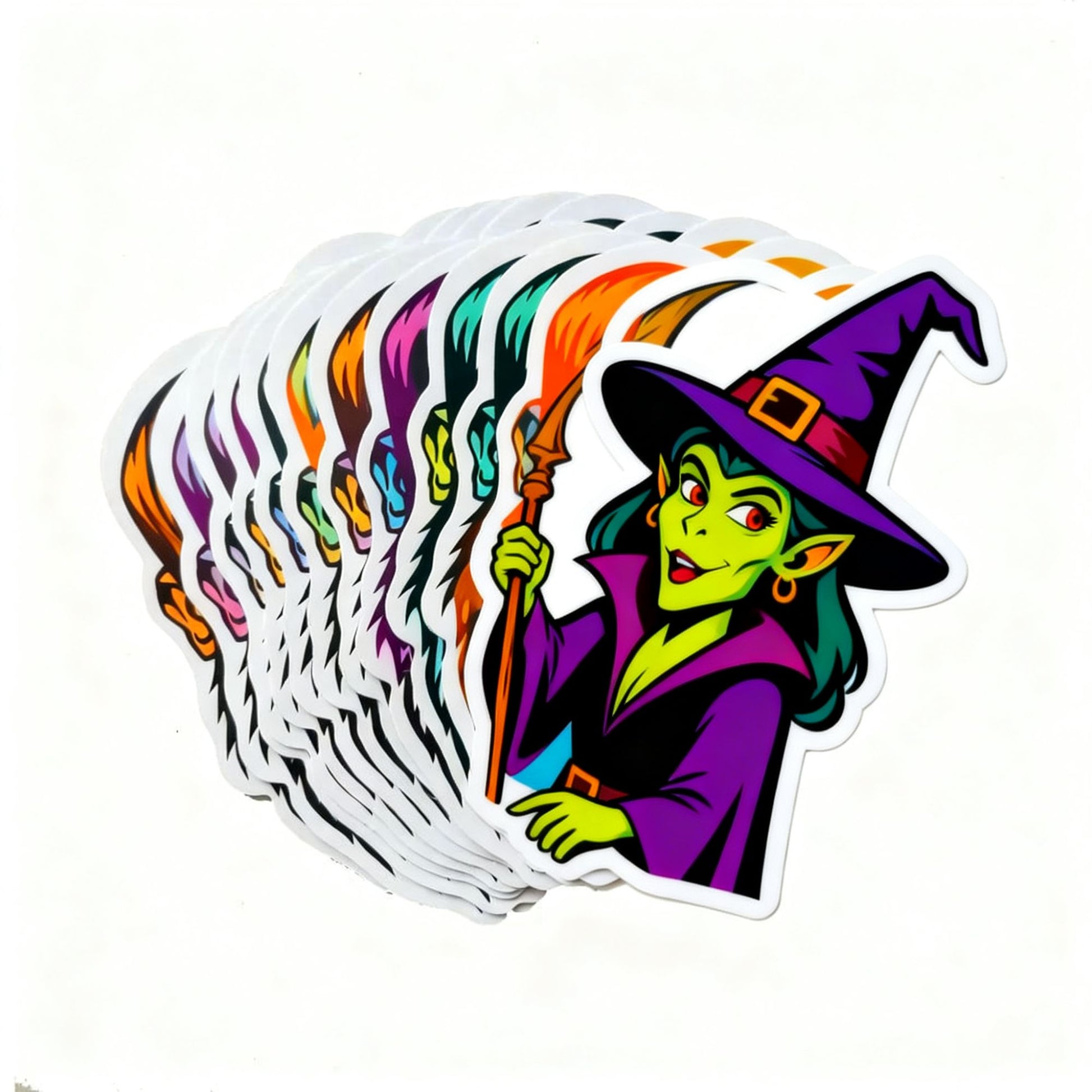 100pcs Custom Stickers PVC Waterproof Die Cut Vinyl Logo Design Brand Laptop Cute Personalized Sticker Glossy Film for Business