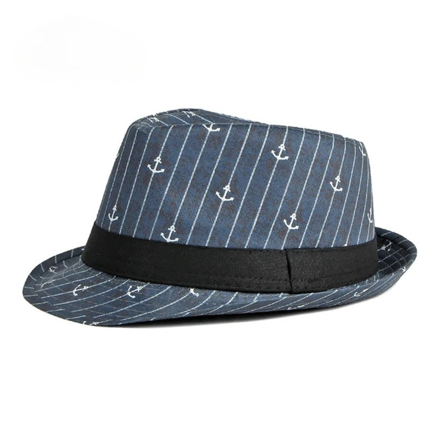 Chapéu de Lã para Casamento Primavera Verão para Homens de Meia-Idade, Casal, Moda Outono Inverno, Festa Xadrez, Design de Luxo, Chapéu Jazz Fedora para Mulheres