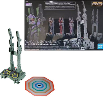 Bandai Genuíno RG EVANGELION UNIDADE-00/01/02/03/04/06/08a CONJUNTO DE ARMAS Anime Boneco de Ação Modelo de Montagem Colecionável Brinquedos Infantis