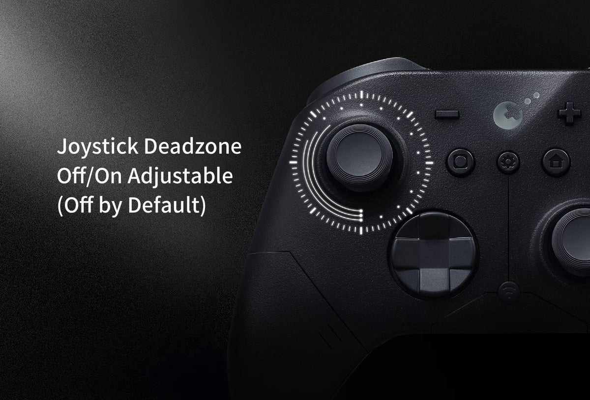 GuliKit ES Pro E-sports Bluetoth Controller,Wireless Gamepad with TMR Joystick for Nintendo Switch 1/2PC Windows Android