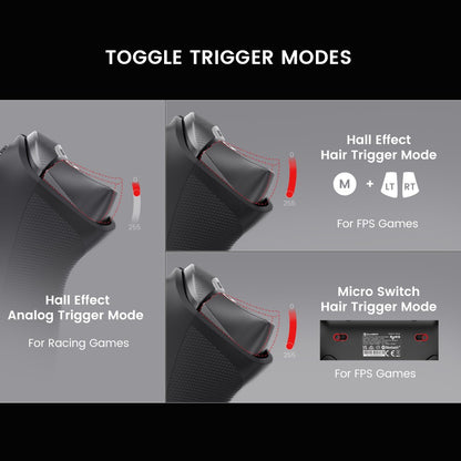 GameSir Tarantula Pro Switch 2 Controller Wireless Gamepad with 9 Mappable Buttons 6-Axis Gyroscope Hall Effect Triggers and NFC