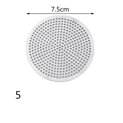 304 stainless Hair Filter Floor drain pad Tool Bathroom Accessories Shower Drain Cover  Drains Cover Sink Strainer