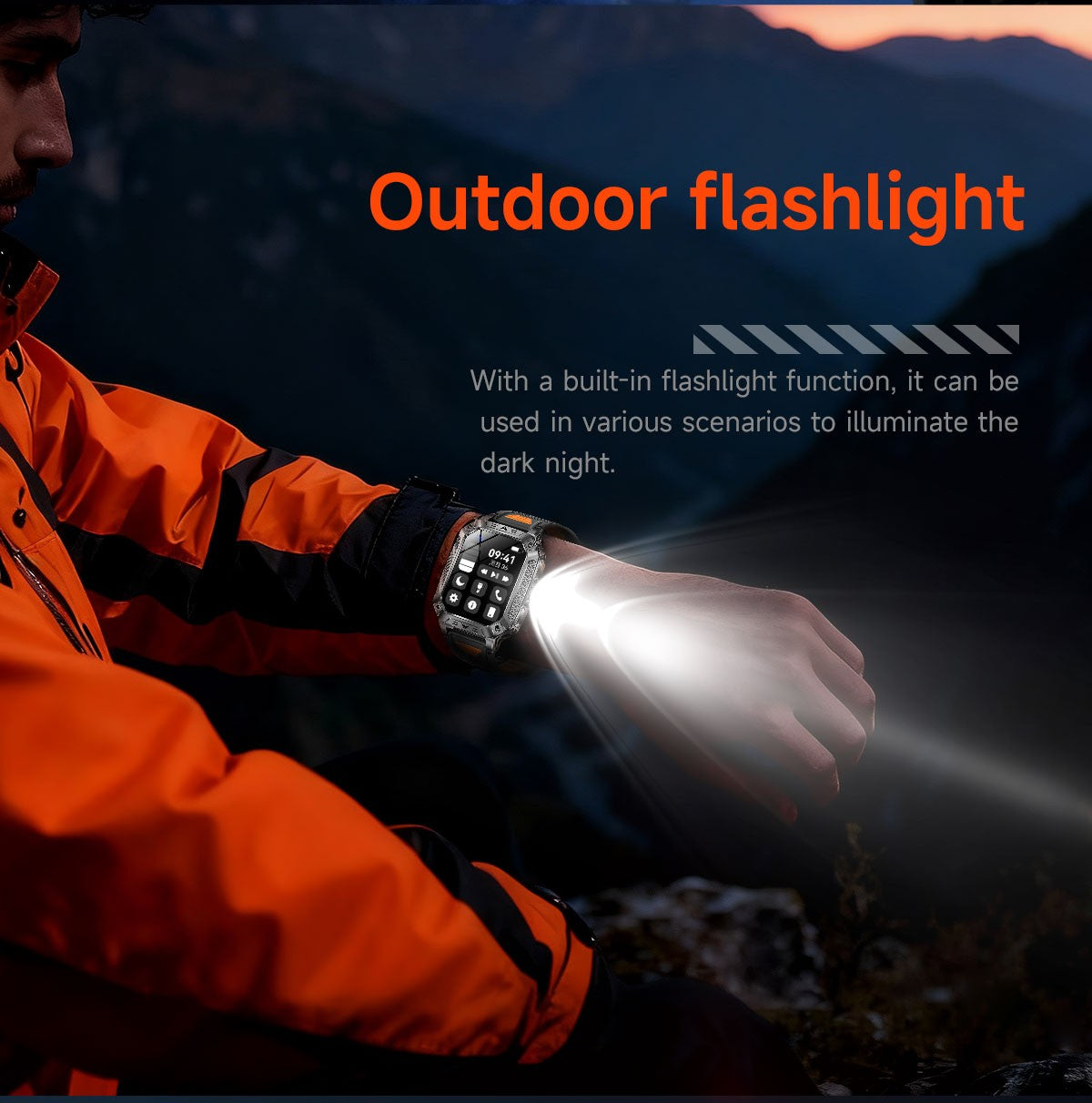 2026 Novo 1400mAh Bateria Grande Militar Ao Ar Livre 2.01 polegadas Smartwatch Masculino 10ATM À Prova D'água Chamada Bluetooth Relógio Inteligente Esportivo