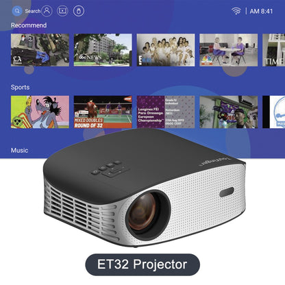 Touyinger ET32 1500ANSI Full HD 4K Projector  5G WIFI Home theater Media Video Player Smart Beamer