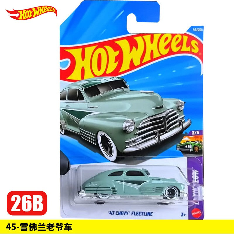 Original Hot Wheels 2026 B 1/64 Mainline Series Case Mclaren Bugatti Porsche Ferrari Collectible Car Toy Diecast Vehicle C4982