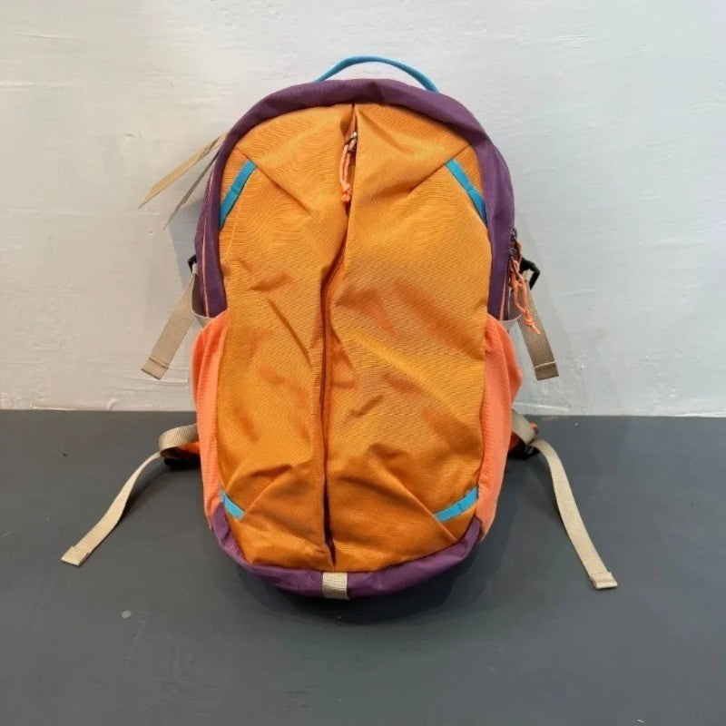 New men's and women's sports contrasting color backpacks, outdoor hiking and leisure travel backpacks, sports hiking bag