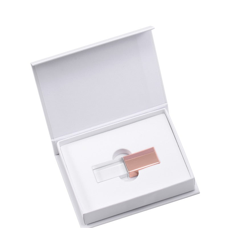 Pen Drive USB 2.0 128 GB de Cristal Memory Stick 64 GB Pen Drives de Alta Velocidade 4 GB Pendrive de Presente de Casamento 16 GB Disco U 8 GB Fotografia