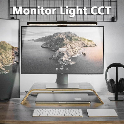 LED Screen Hanging Light for Desk  Eye Protection Computer Monitor Light Strip with Stepless Dimming Suitable for Gaming