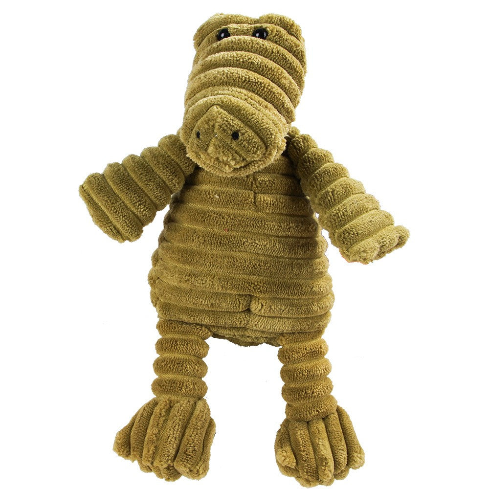 Brinquedo de Pelúcia para Cães Mordedor de Cordeiro, Macaco, Porco com Som, Treinamento de Ventilação, Suprimentos para Limpeza de Dentes de Cães, Brinquedos para Cães Grandes
