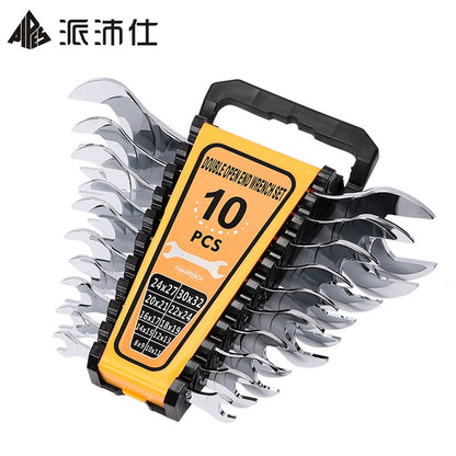 Super Thin Open End Wrench Set Metric Car Bicycle Bike Cycling Repair Hand Tool Kit Ultra Thin Double Headed Spanner Set