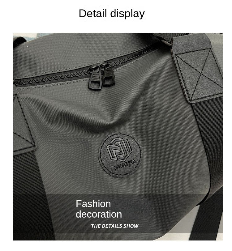 Travel bag Men's and women's tote bag Large capacity travel duffel Yoga exercise  Oxford cloth waterproof fitness bag