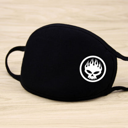 1PCS Unisex Black Cotton Mouth Mask Reusable Mask Dustproof Washable Face Mask Anime Masks For Cycling Camp Mascarillas