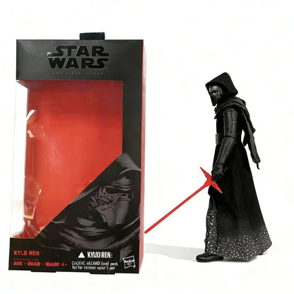 Hasbro Star Wars The Black Series Kylo Ren Boneco de Ação 15 cm Brinquedo Colecionável para Fãs da Base Starkiller