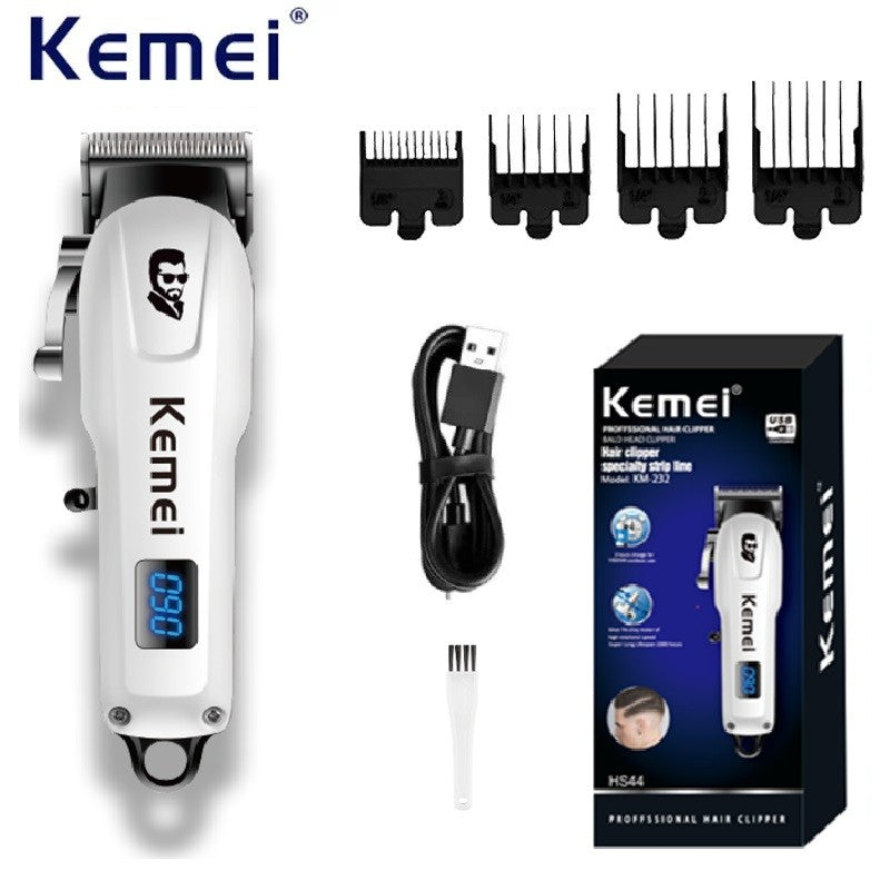 Kemei 232 Mini Electric Hair Clipper Small Hair Cutting Machine for Men Hair Trimmer Professional Haircut Rechargeable