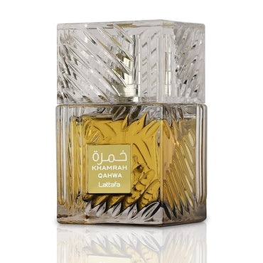 Lattafa Khamrah Qahwa Feromônio Fragrância Árabe Perfume Feminino Colônia Feromônio Masculina Atrai o Sexo Oposto Maquiagem