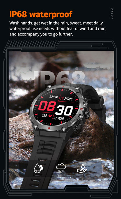 Smartwatch COLMI V76 GPS 2025 Tela AMOLED Ultra 1.43" Bússola e Altímetro Integrados Chamada Bluetooth Smart Watch Bateria 500mAh