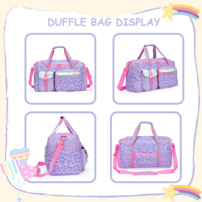 1 Pc Duffle Bag Girls Women Travel Bag Gifts Overnight Bag For Girls Women Tote Bag Sleepover Bag For Girls Gym Dance Bag