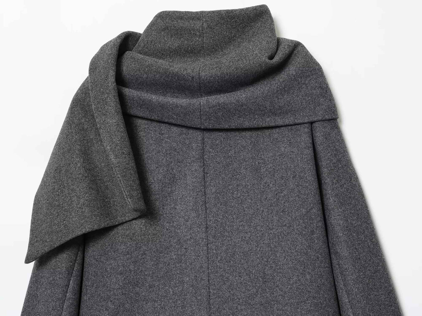 TFMLN Winter New Ladies Solid Jackets Elegant Long Sleeve Pockets Coat Fashion Scarf Collar Warm Short Jacket Streetwear