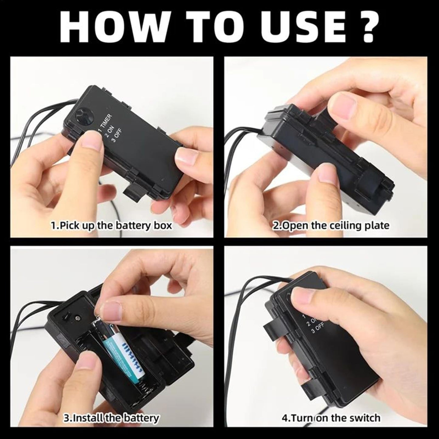 Glowing LED Eyes for Halloween Decors - Auto Timer Light Up Props for Skulls, Pumpkins, Tombstones Indoor Outdoor Spooky Decor