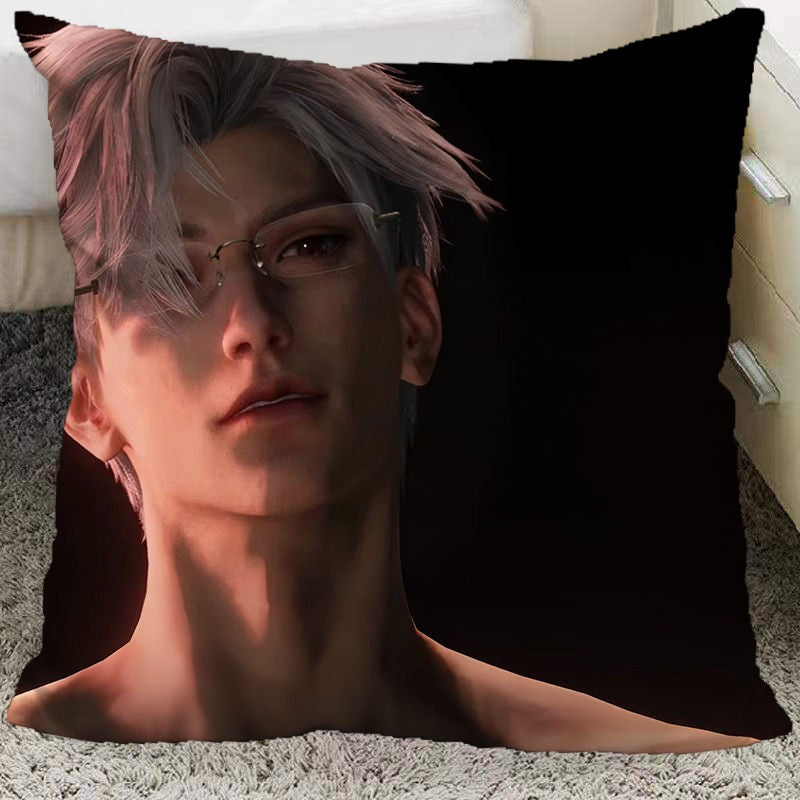 Game Love and Deepspace Sylus Pillow and Pillowcase Double Sided Pattern Throw Pillows 40x40cm