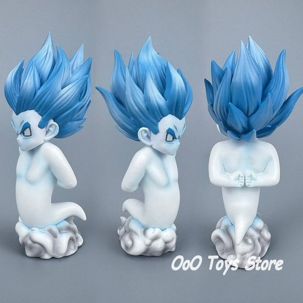 14,5cm/5,71in Boneco de Anime Dragon Ball Z Gotenks Fantasma Action Figures Pvc Estátua Notilucente Coleção Modelo Brinquedos Presentes