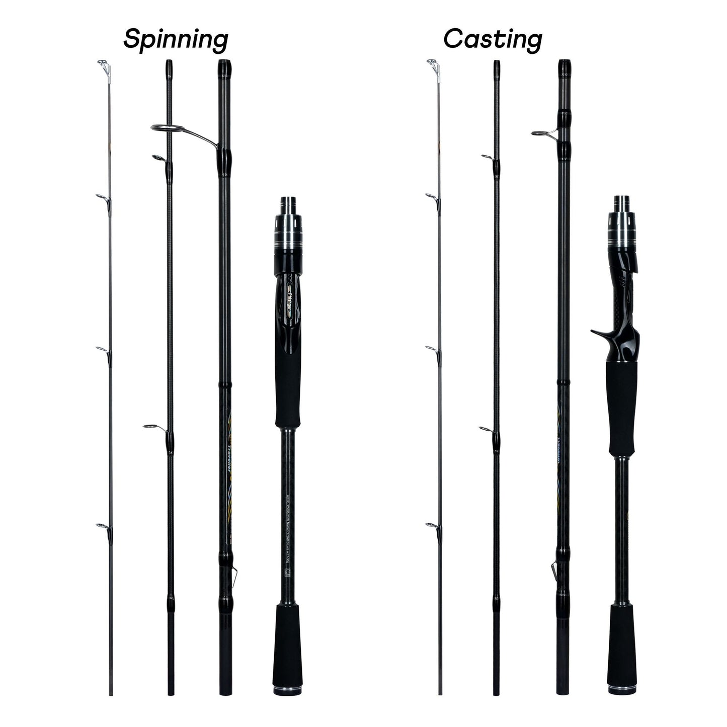 Vara de Pesca de Isca MAXIMUS 1.8m 2.1m 2.4m 2.7m 3.0m Carbono 30T Spinning Baitcasting Guia FUJI Viagem Casting 3-35g L/M/MH BIUTIFU