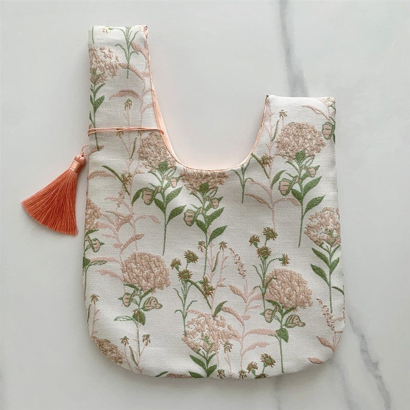 Chinese Style Embroidered Shoulder Bag Elegant Handbag Retro Small Square Bag Wedding Party Luxury Designer Women Evening Clutch