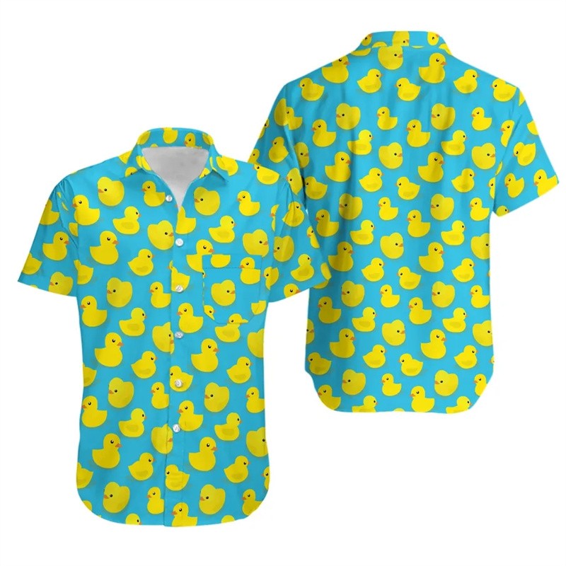 Loose Hibiscus Men's Shirt Short Sleeved Floral Beach Hawaiian Shirts Popular Bright Quick Dry Tops Customized Avatar Clothes