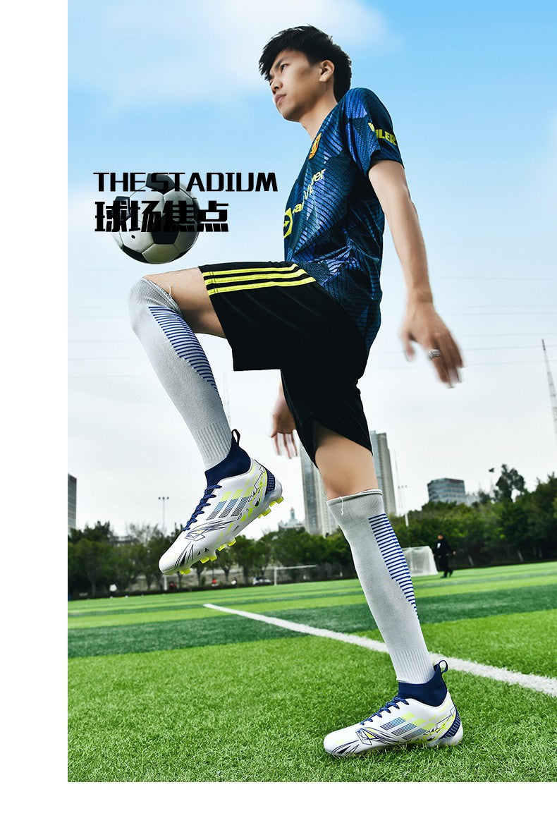 Professional Men Soccer Boots Outdoor Lawn Training Sneakers Cleats Men's Soccer Boots TF/FG Youth Soccer Field Futsal Sneakers