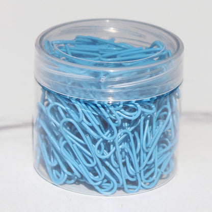 200Pcs Paper Clips Notebook Filing Bookmark Rustproof Paperclips Document Organizing for Office School Supplies