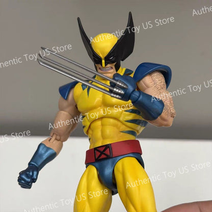 In Stock Ct Toys Wolverine Mafex 096 Figure 138 Brown Comic Ver X-Men Anime Action Figure Figurine Model Customized Gifts Toys