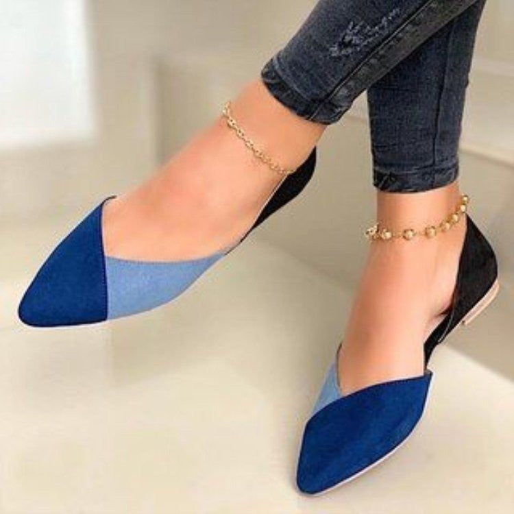 2023 New arrival women flats beautiful and fashion summer shoes low heel ballerina comfortable casual women shoes