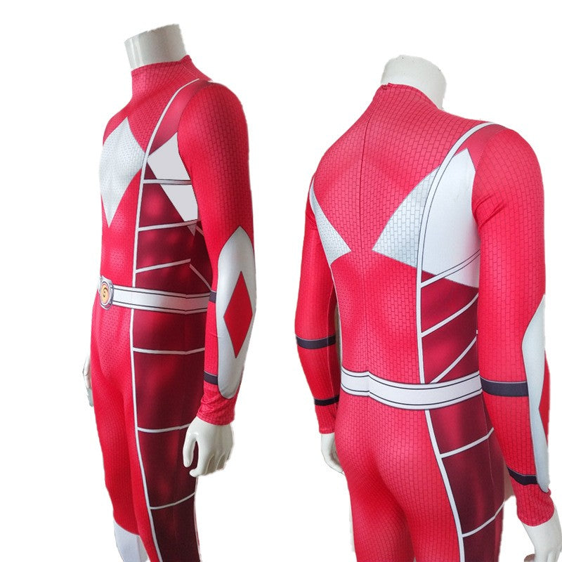 Power Samurai Sentai Shinkenger Rangers Costume Adult KidsSuperhero Cosplay Halloween Birthday Party Zentai Suit Jumpsuit