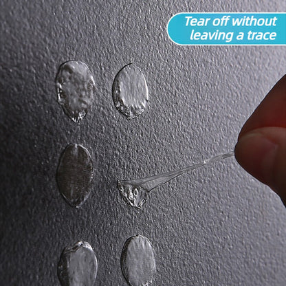 Balloon Mounting Tape Adhesive Dots Clear Sticky Stickers for Ceiling Wall Decoration Easy Peel Off for Reuse in Parties