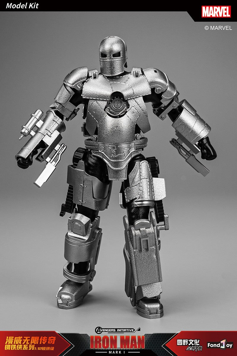 Fondjoy The Avengers Iron Man MK6 Joints Moveable Action Figures Toy 15cm ABS Material Model Toy Boy Birthday Gifts Hoilday Gift
