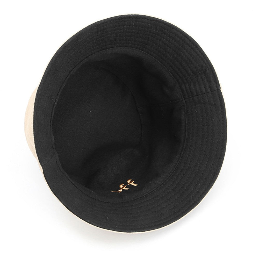 FS Orange Pink Bucket Hats For Men Luxury Women Hip Hop Panama Cap Cotton Double-sided Winter Windproof Fisherman Hat Bob Homme