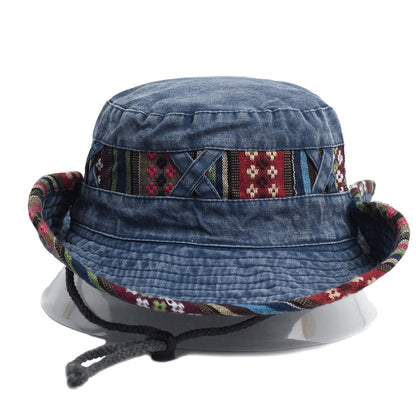 2024 Fashion Summer Bucket Hat Outdoor Camping Cap Hiking Fishing Hats Fishing Accessories Bike Accessories Cowboy Hats Sun Caps