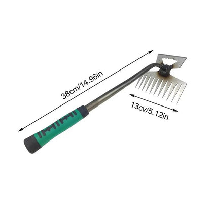 Garden Weeder Tools Planting Shovel Manual Grass Rake Loosening Soil Plowing Rooting Remove Digging Agricultural Hand Tools