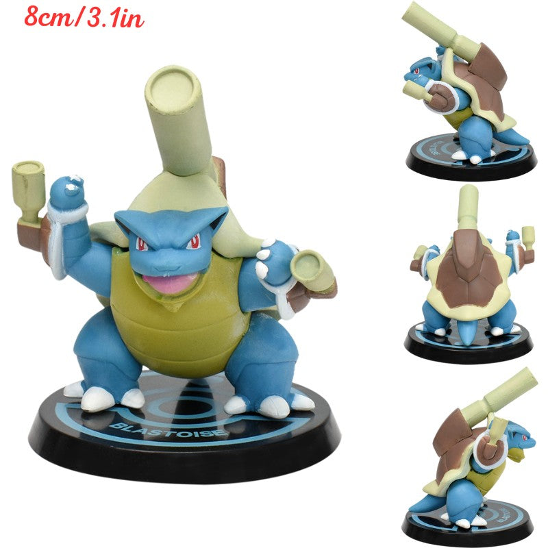 Pokemon Charizard Lucario Meowth Kyogre Mewtwo Bonecos de Ação Blastoise Leafeon Flareon Solgaleo PVC Bonecos Colecionáveis Presente