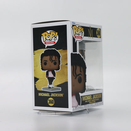 Original Funko Pop Michael Jackson Rocks #360 Action Vinyl Figure Figurine Doll Model Toy Gift for Fans Collection Statue Decor